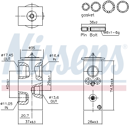 NISSENS 999542 Expansion...