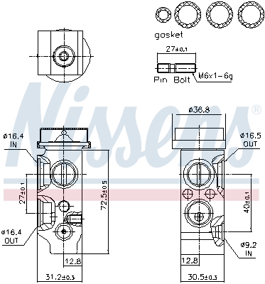 NISSENS 999544 Expansion...