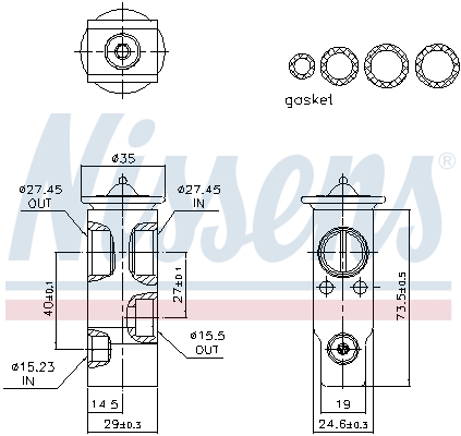 NISSENS 999551 Expansion...