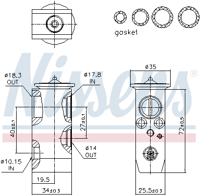NISSENS 999557 Expansion...