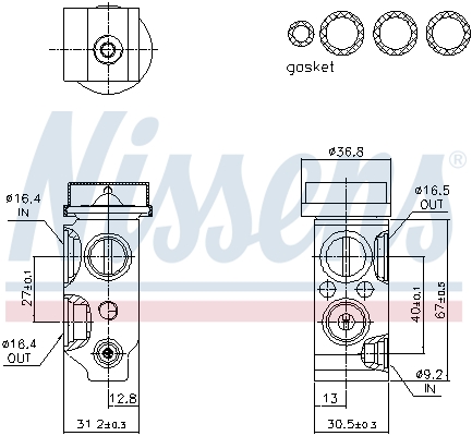 NISSENS 999559 Expansion...