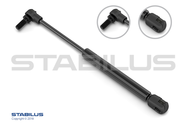 STABILUS 1667BK //  LIFT-O-MAT® Gasfeder, Verdeck