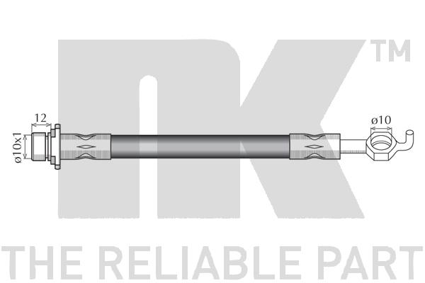 NK 8545165 fékcső TOYOTA