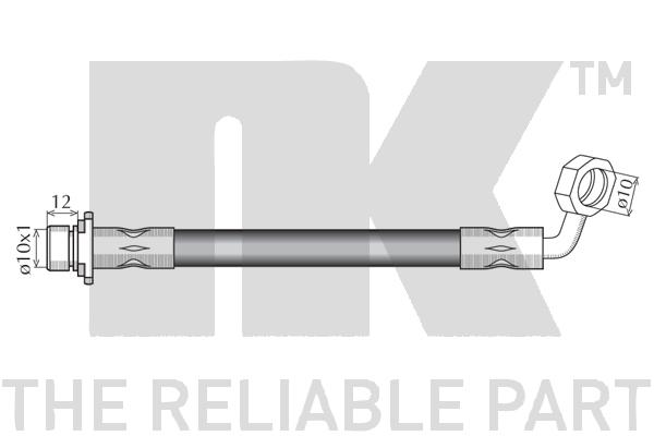 NK 8545167 fékcső TOYOTA