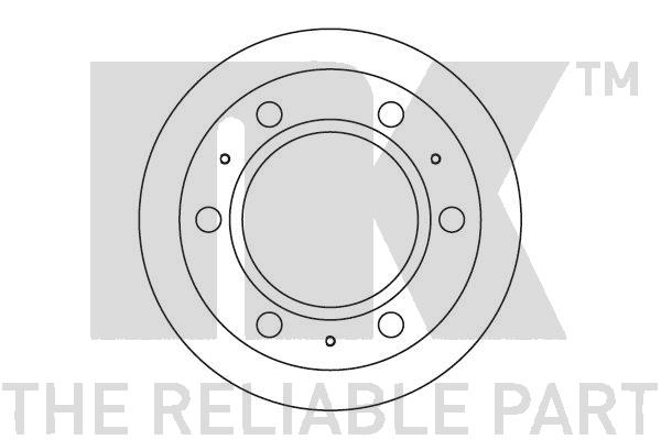NK 202527 Bremsscheibe