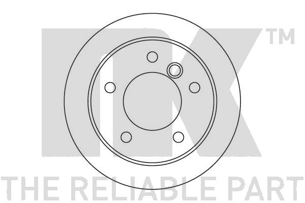 NK 203368 Bremsscheibe