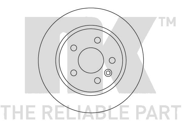 NK 204730 Bremsscheibe
