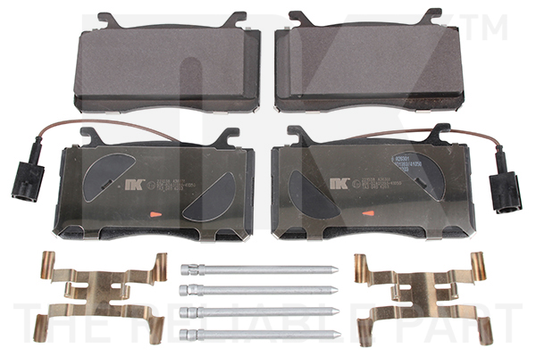 NK 221038 Bremsbelagsatz, Scheibenbremse