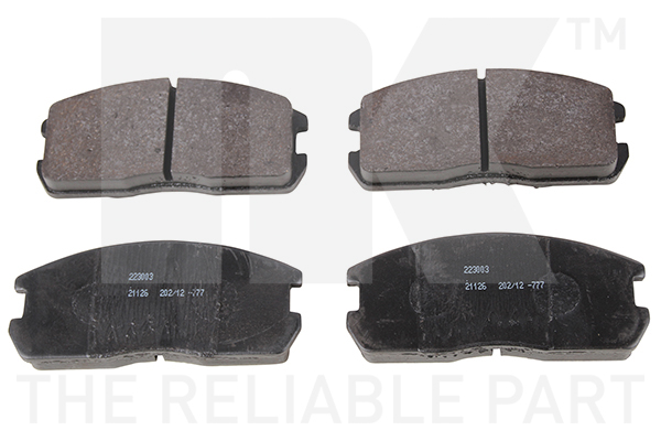 NK 223003 Bremsbelagsatz, Scheibenbremse