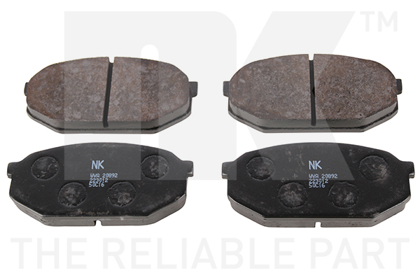 NK 223012 Bremsbelagsatz, Scheibenbremse