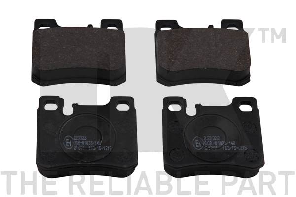 NK 223322 Bremsbelagsatz, Scheibenbremse