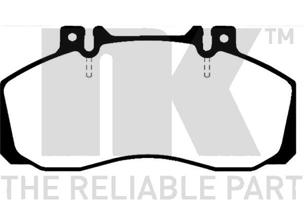 NK 223336 Bremsbelagsatz, Scheibenbremse