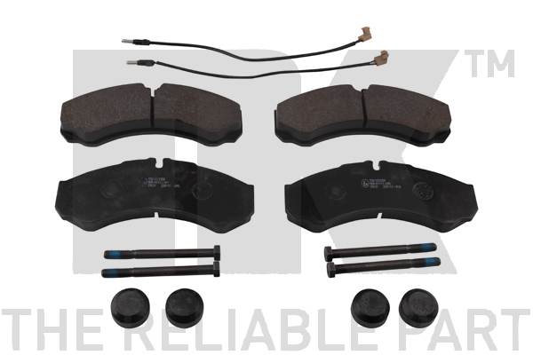 NK 223358 Bremsbelagsatz, Scheibenbremse