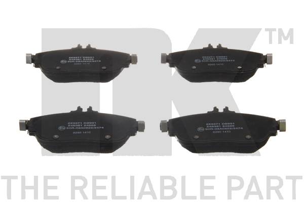 Brake Pad Set, disc brake 2