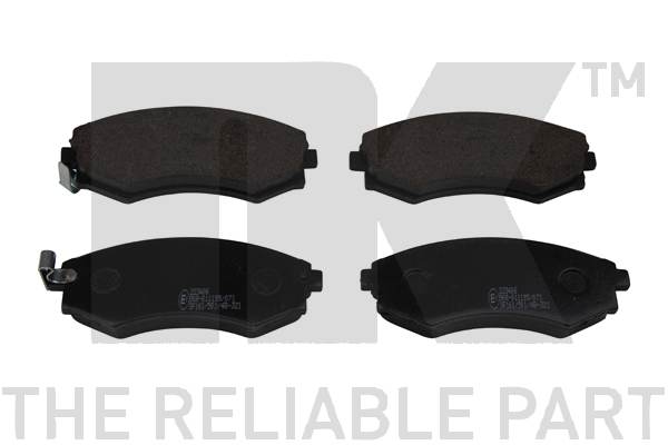 NK 223406 Bremsbelagsatz, Scheibenbremse