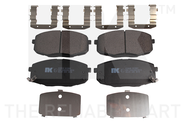 NK 223533 Bremsbelagsatz, Scheibenbremse