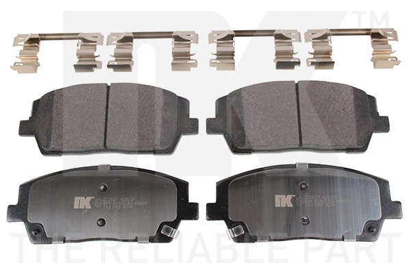NK 223537 Bremsbelagsatz, Scheibenbremse