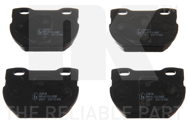 Brake Pad Set, disc brake 2