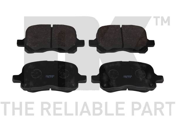 NK 224542 Bremsbelagsatz, Scheibenbremse