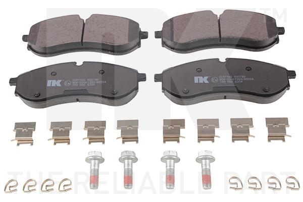 NK 2247160 Bremsbelagsatz, Scheibenbremse