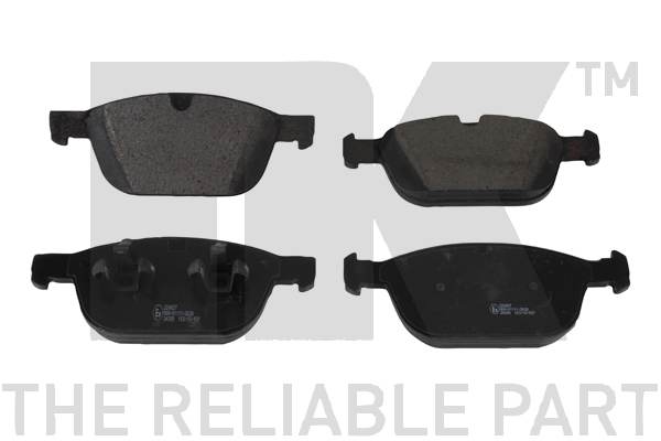 NK 224827 Bremsbelagsatz, Scheibenbremse