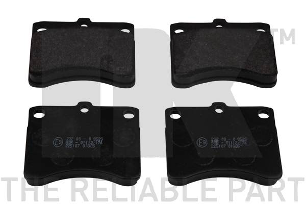 NK 225107 Bremsbelagsatz, Scheibenbremse