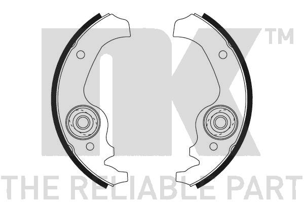 NK 2723106 Bremsbackensatz