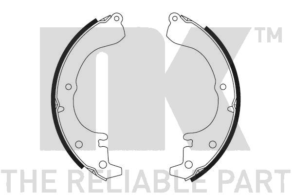 NK 2745351 Bremsbackensatz