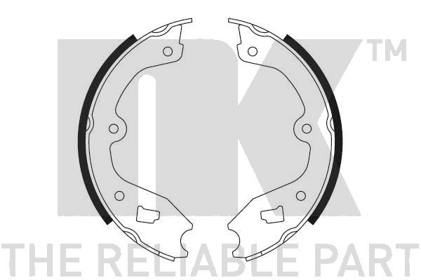 NK 2748265 Bremsbackensatz, Feststellbremse