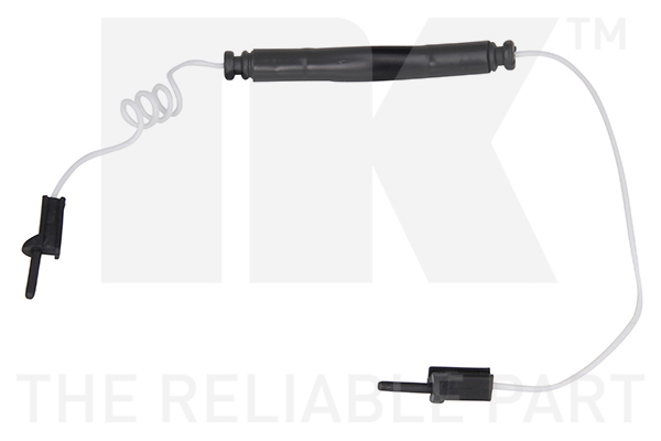 Warning Contact, brake pad wear