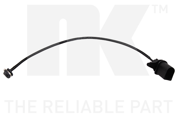 Warning Contact, brake pad wear