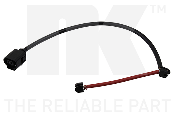Warning Contact, brake pad wear