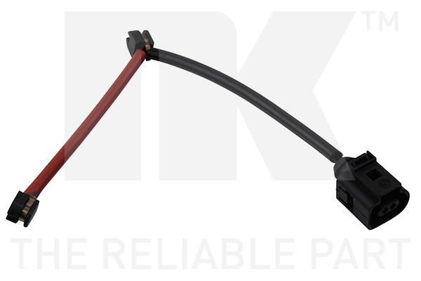 Warning Contact, brake pad wear