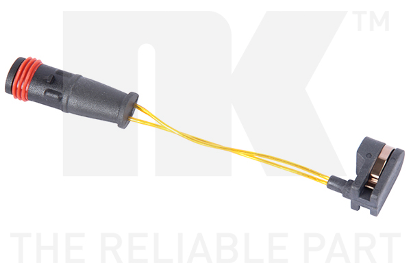 Warning Contact, brake pad wear