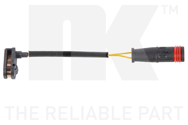Warning Contact, brake pad wear