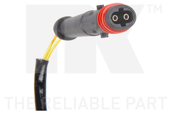 Warning Contact, brake pad wear 3