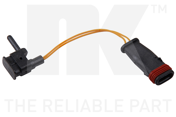 Warning Contact, brake pad wear