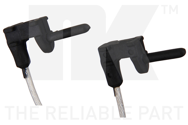 Warning Contact, brake pad wear 2