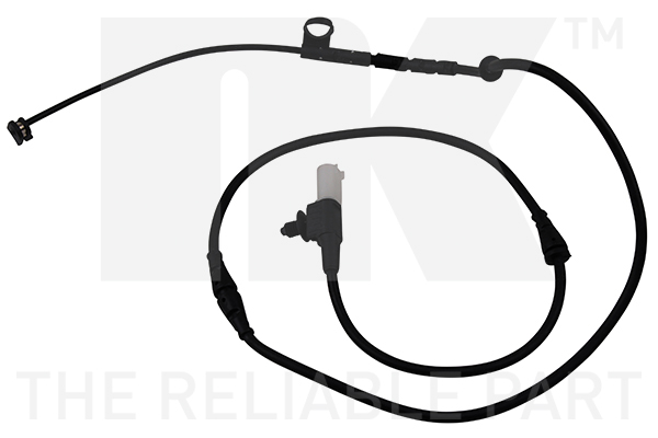 Warning Contact, brake pad wear