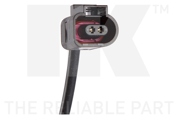 Warning Contact, brake pad wear 4