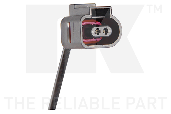 Warning Contact, brake pad wear 3