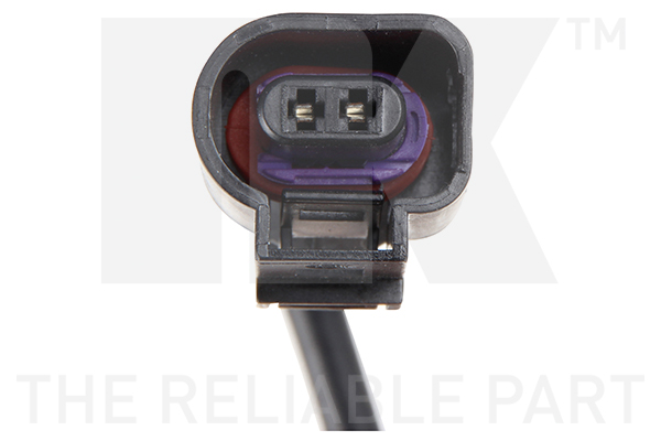 Warning Contact, brake pad wear 2