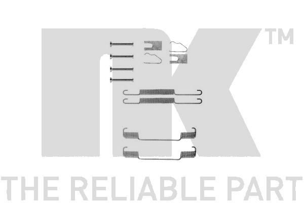 Accessory Kit, brake shoes