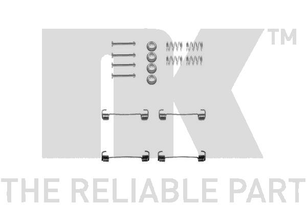 Accessory Kit, parking brake shoes
