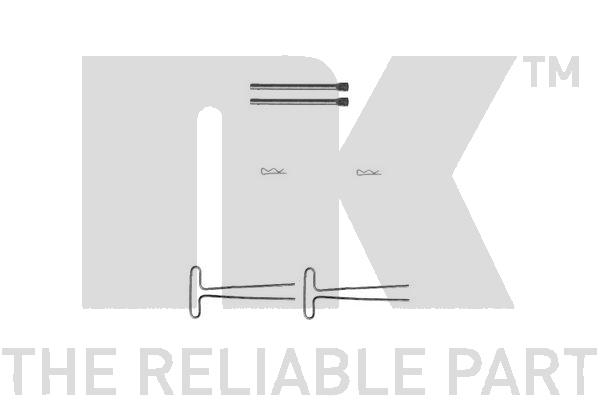 Accessory Kit, disc brake pad