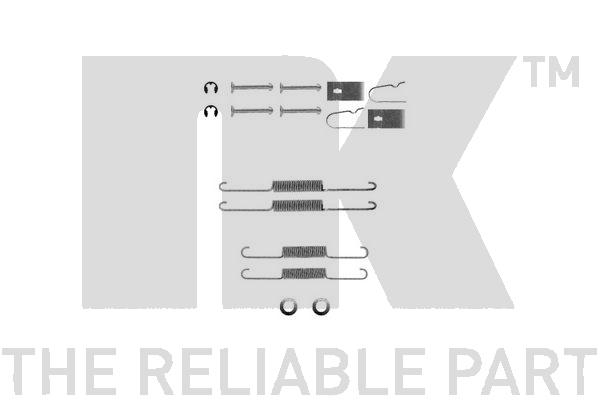 Accessory Kit, parking brake shoes