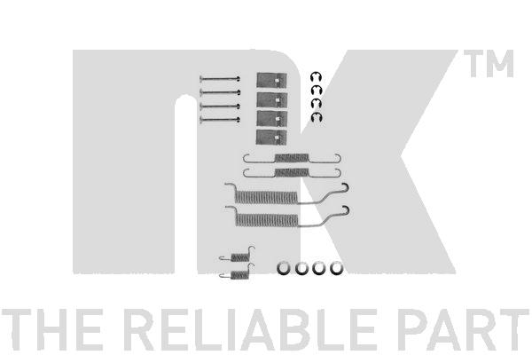 Accessory Kit, parking brake shoes