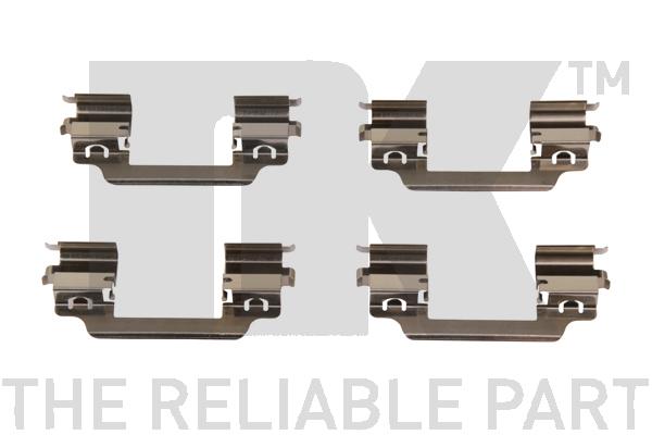 Accessory Kit, disc brake pad