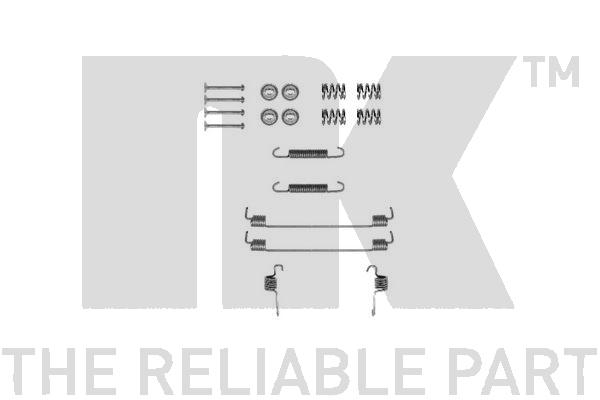 Accessory Kit, parking brake shoes