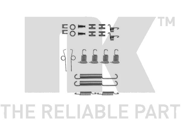 Accessory Kit, parking brake shoes